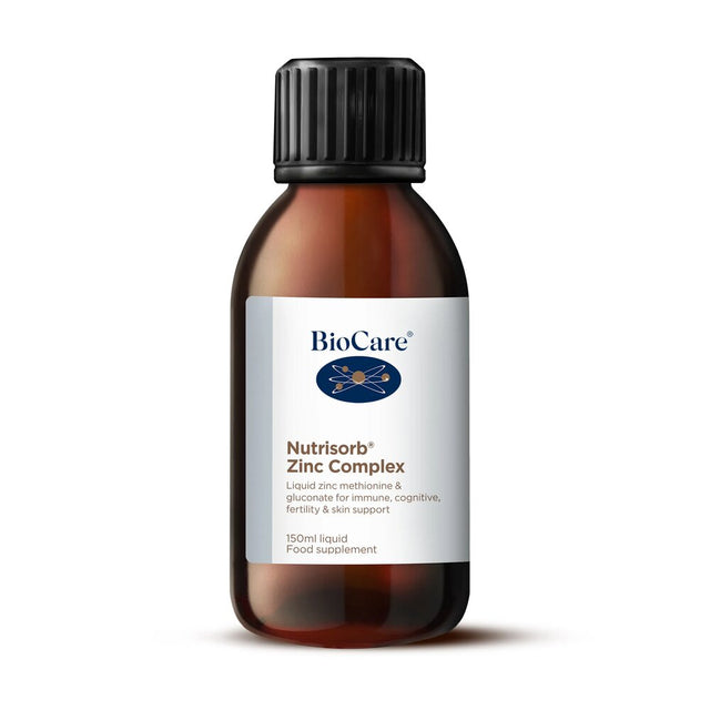 Цинк комплекс / BioCare Nutrisorb Liquid Zinc Complex 150ml  BIOCARE - Nutra Best Bulgaria