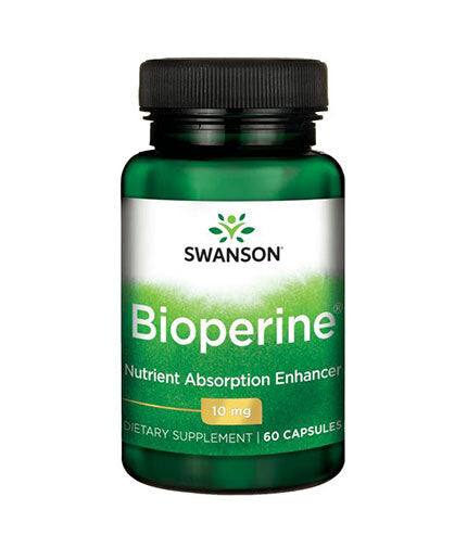 Bioperine Nutrient Absorption Enhancer 10 mg - 60 капсули  Swanson - Nutra Best Bulgaria