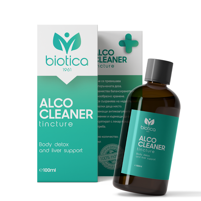 Biotica - Alco Cleaner тинктура x100 мл  Biotica - Nutra Best Bulgaria