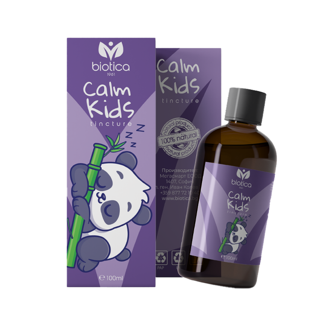 Biotica - Calm Kids тинктура x100 мл  Biotica - Nutra Best Bulgaria