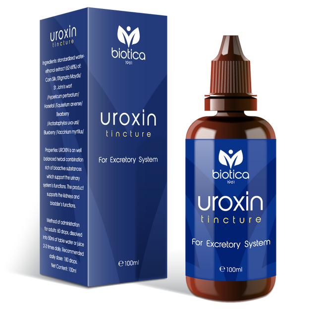 Biotica - Уроксин тинктура x100 мл  Biotica - Nutra Best Bulgaria