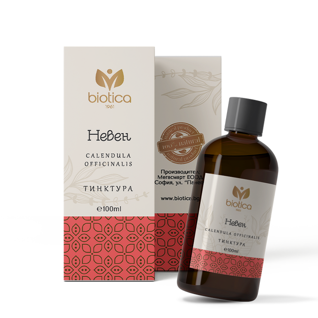Biotica - Невен тинктура x100 мл  Biotica - Nutra Best Bulgaria