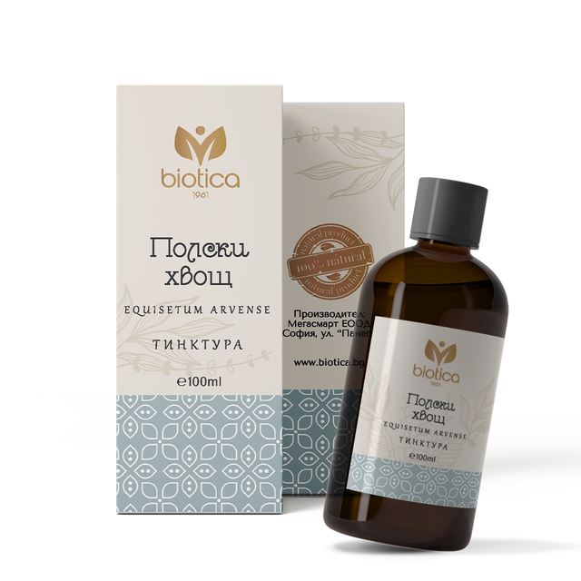 Biotica - Полски хвощ тинктура x100 мл  Biotica - Nutra Best Bulgaria
