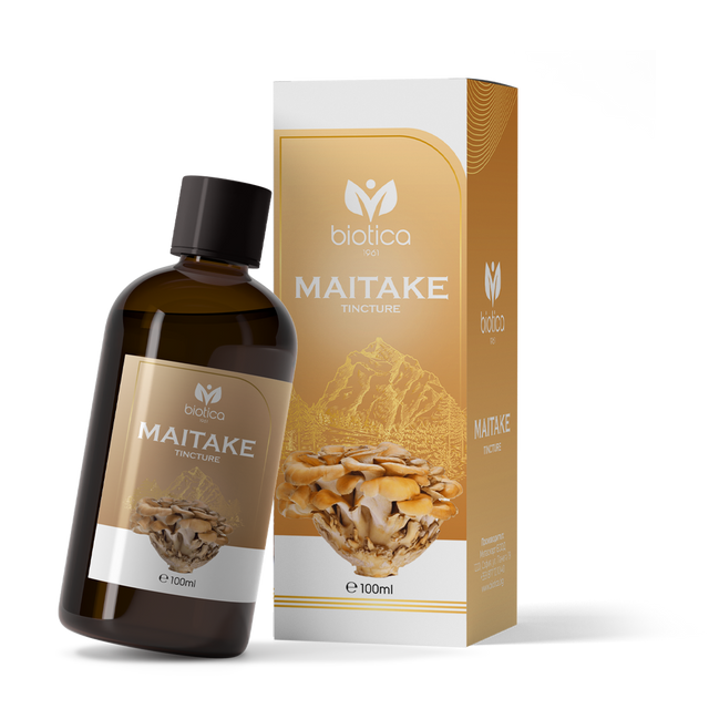 Biotica - Гъба Майтаке тинктура x100 мл  Biotica - Nutra Best Bulgaria