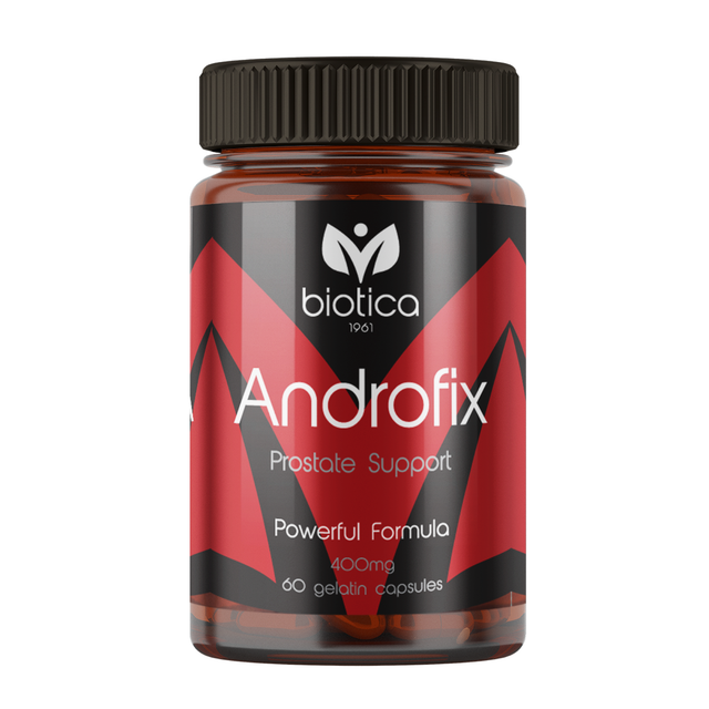 Biotica - Андрофикс за простатата x60 капсули  Biotica - Nutra Best Bulgaria