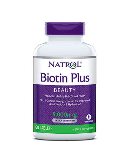 Biotin Plus Lutein / 60 Tabs.  Natrol - Nutra Best Bulgaria