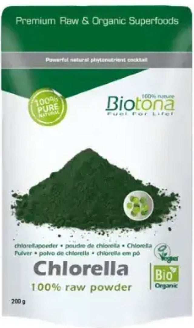 Biotona био хлорела 200 г  Biotona - Nutra Best Bulgaria
