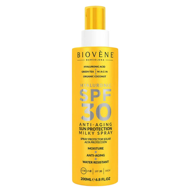 Biovene, Hyaluronic Acid, Green Tea, Anti-Aging, After-Sun Milk, 200 ml *Tester  Biovene - Nutra Best Bulgaria