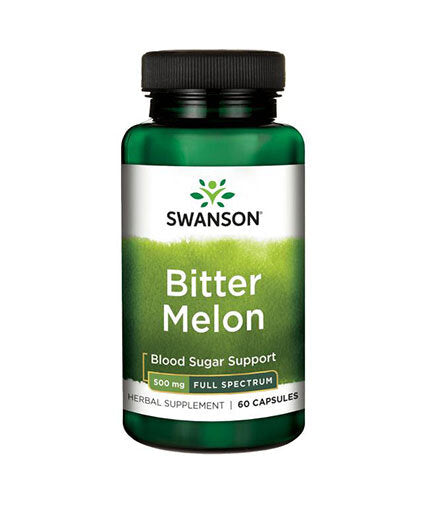 Bitter Melon 500 mg - 60 капсули  Swanson - Nutra Best Bulgaria
