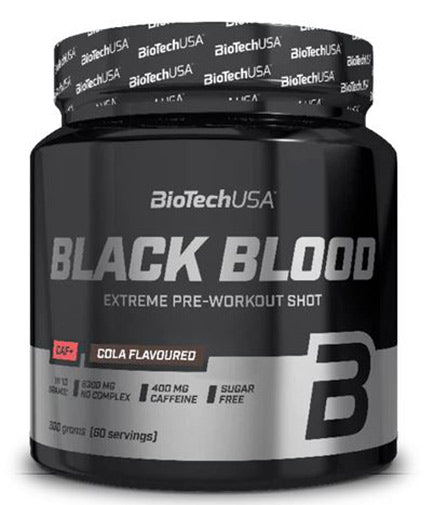 Black Blood CAF+ 300g  BioTech USA - Nutra Best Bulgaria