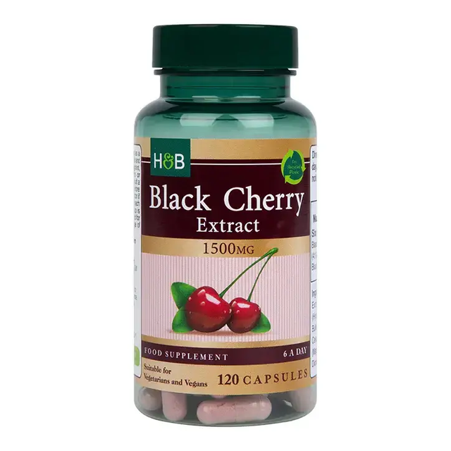 Black Cherry Extract - 120 капсули  Holland and Barrett - Nutra Best Bulgaria