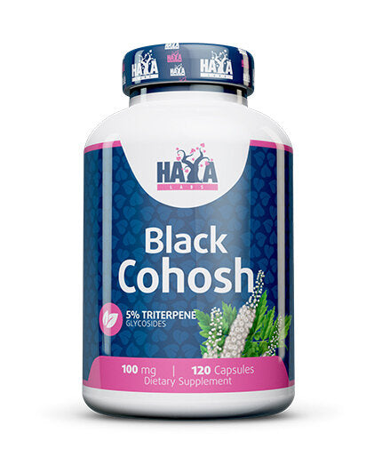 Black Cohosh 100mg. / 120 caps.  Haya Labs - Nutra Best Bulgaria