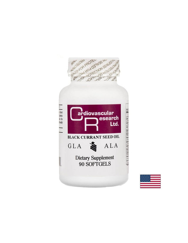 Black Currant Seed Oil - Масло от семена на касис, 90 софтгел капсули Ecological Formulas  Ecological Formulas - Nutra Best Bulgaria