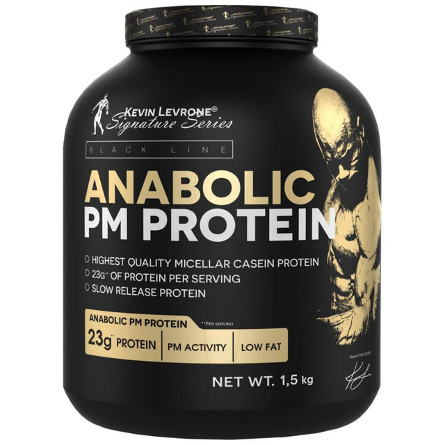 Black Line / Anabolic PM Protein / Micellar Casein - 1500 грама  Kevin Levrone - Nutra Best Bulgaria