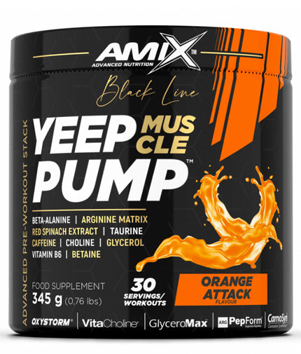 Black Line Yeep Pump 0.345 kg  AMIX - Nutra Best Bulgaria
