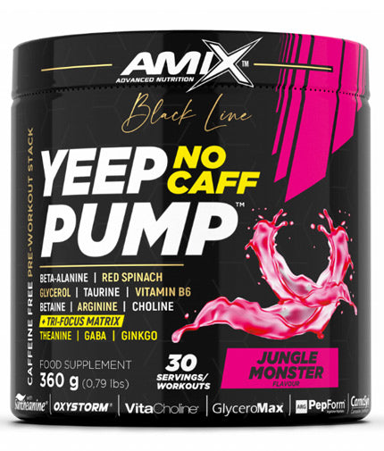 Black Line Yeep Pump NO CAFF 0.360 kg  AMIX - Nutra Best Bulgaria