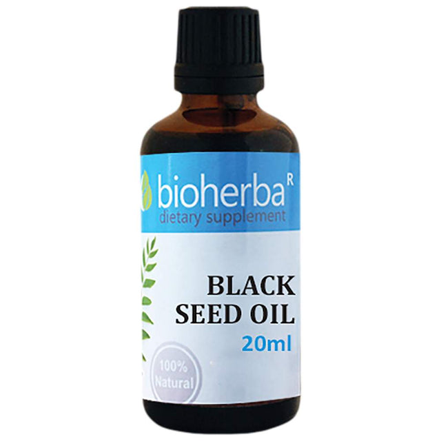 Black Seed Oil - 20 мл  Bioherba - Nutra Best Bulgaria