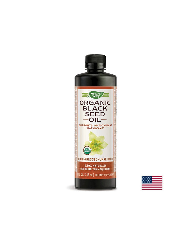 Black Seed Oil 235 ml - 235 мл  Nature’s Way - Nutra Best Bulgaria