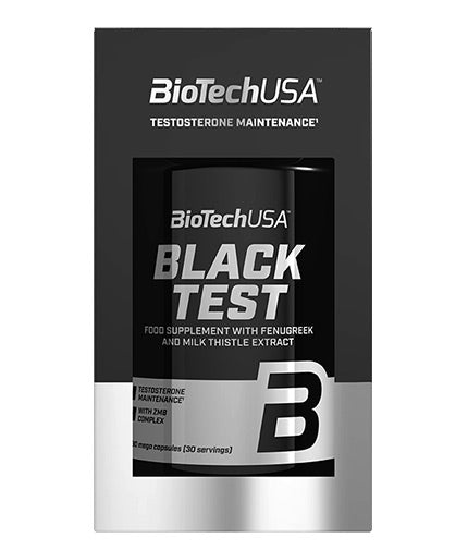 Black Test / 90 Caps  BIOTECH USA - Nutra Best Bulgaria