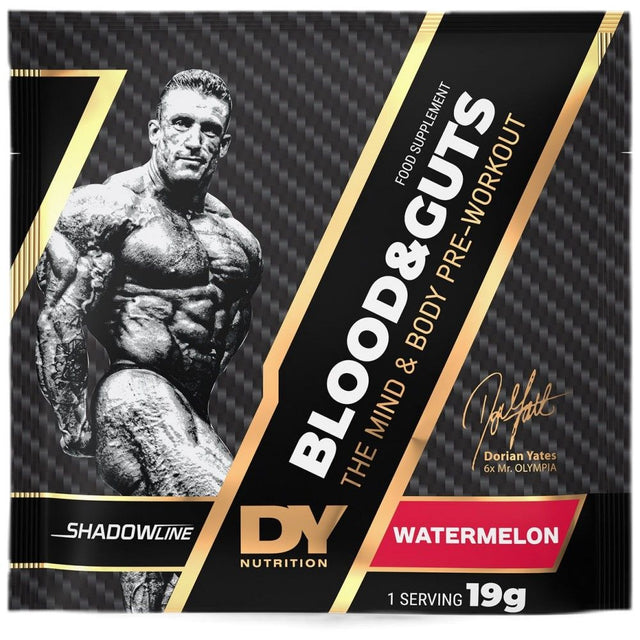 Blood And Guts Sachets / New Age of Pre-Workout - 19 грама  Dorian Yates Nutrition - Nutra Best Bulgaria