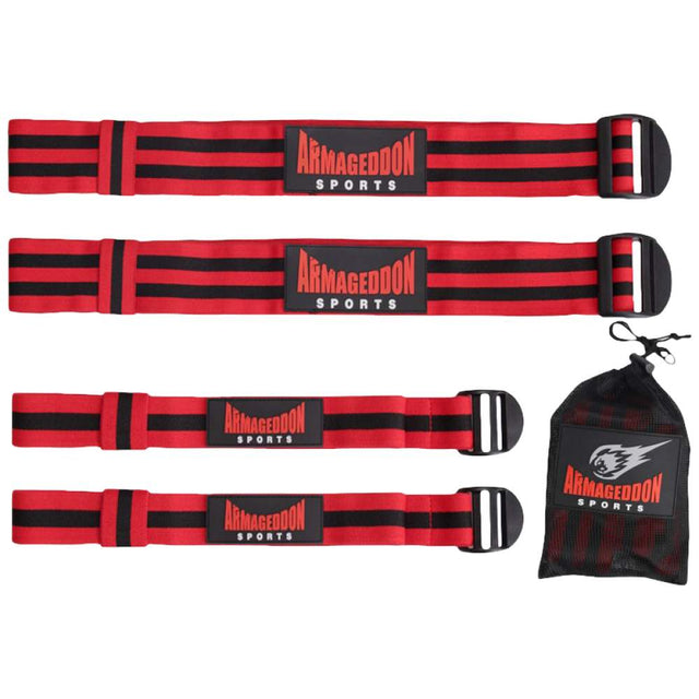 Еластични ленти за ограничаване на кръвния поток / Blood Flow Restriction Tape  ARMAGEDDON - Nutra Best Bulgaria