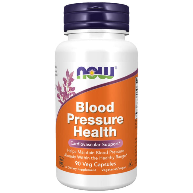 Blood Pressure Health - 90 капсули  NOW Foods - Nutra Best Bulgaria