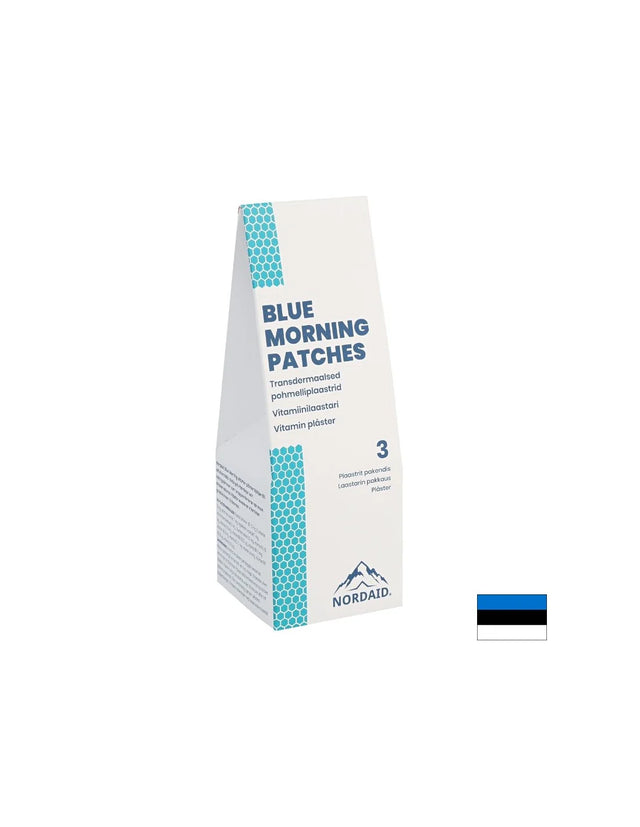 Трансдермални пластири с витамини и билкови екстракти “Blue Morning”, 3 броя Nordaid - Nutra Best