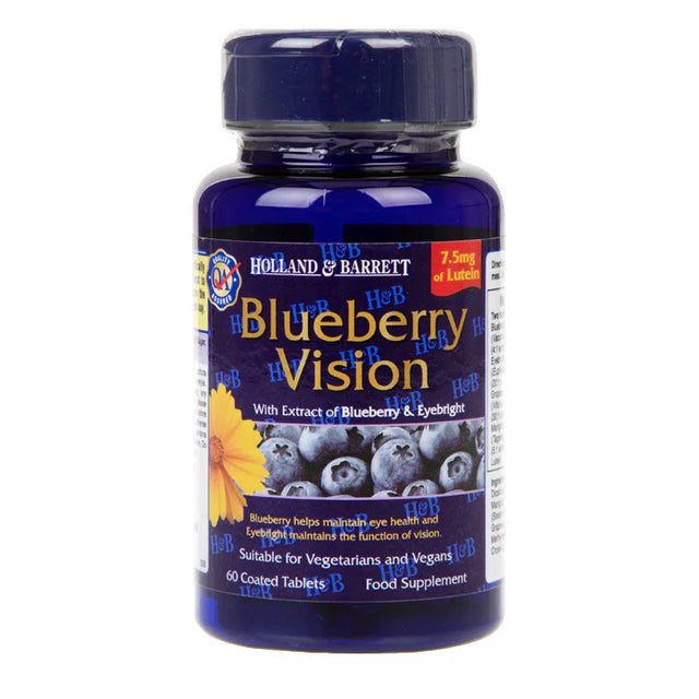 Blueberry Vision - 60 Таблетки - Nutra Best