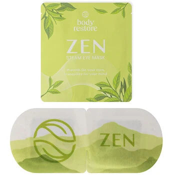 Body Restore - ZEN Steam Eye Mask ( Zelený čaj ) - Samozahřívací maska na oční okolí -  Body Restore - Nutra Best Bulgaria