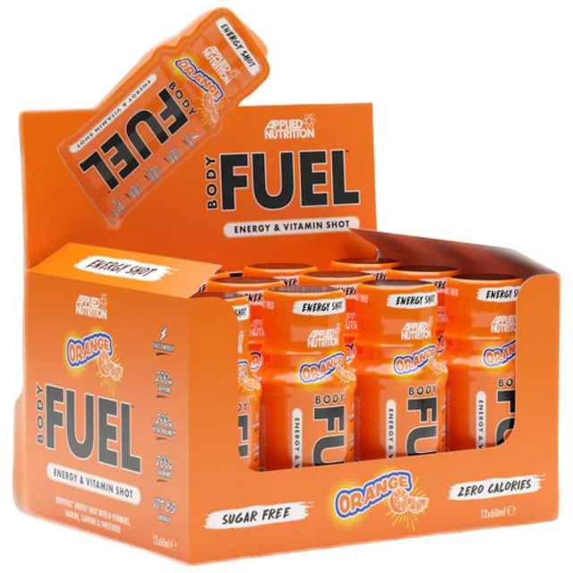 Bodyfuel Energy Shots - 12 x 60 мл  Applied Nutrition - Nutra Best Bulgaria