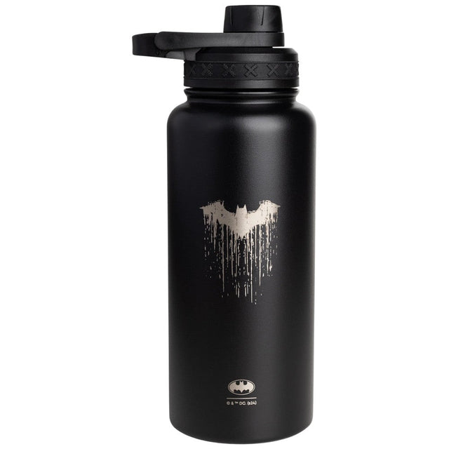 Bohtal Insulated Sports Bottle | Batman Logo Drip - 960 мл  SmartShake - Nutra Best Bulgaria
