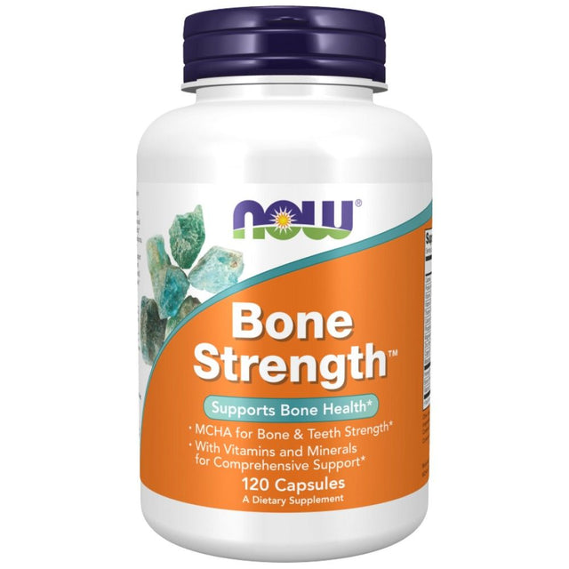 Bone Strength - 120 капсули  NOW Foods - Nutra Best Bulgaria