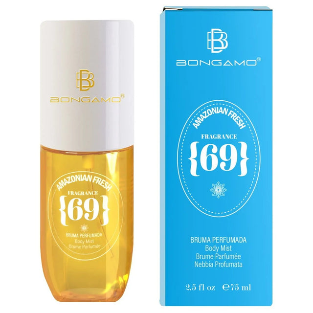 Bongamo, Amazonian Fresh 69, Refreshing, Body Spray, 75 ml  Bongamo - Nutra Best Bulgaria
