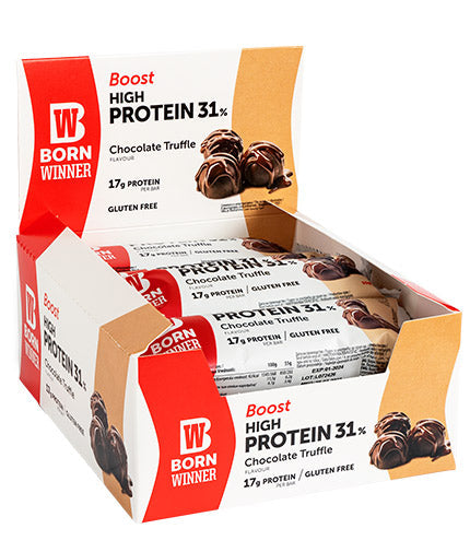 Boost 31% High Protein Bar - 12 x 55 грама  Born Winner - Nutra Best Bulgaria