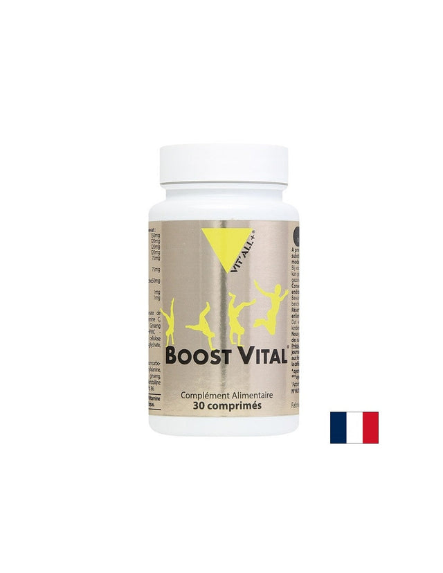 Формула за Тонус и Енергия - Boost Vital®, 30 таблетки  Vit'all Plus - Nutra Best Bulgaria