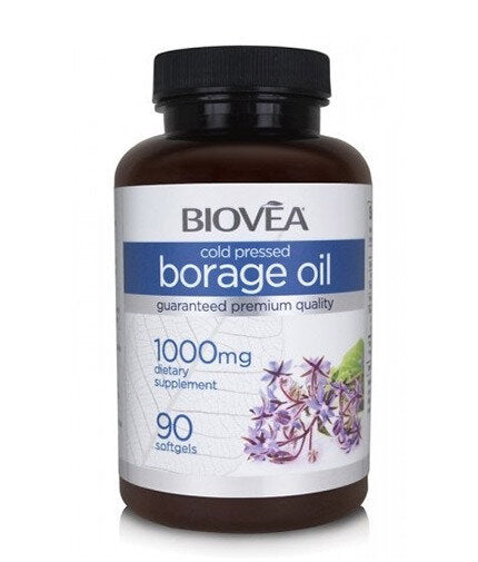 Borage Oil 1000 mg / 90 Caps  Biovea - Nutra Best Bulgaria