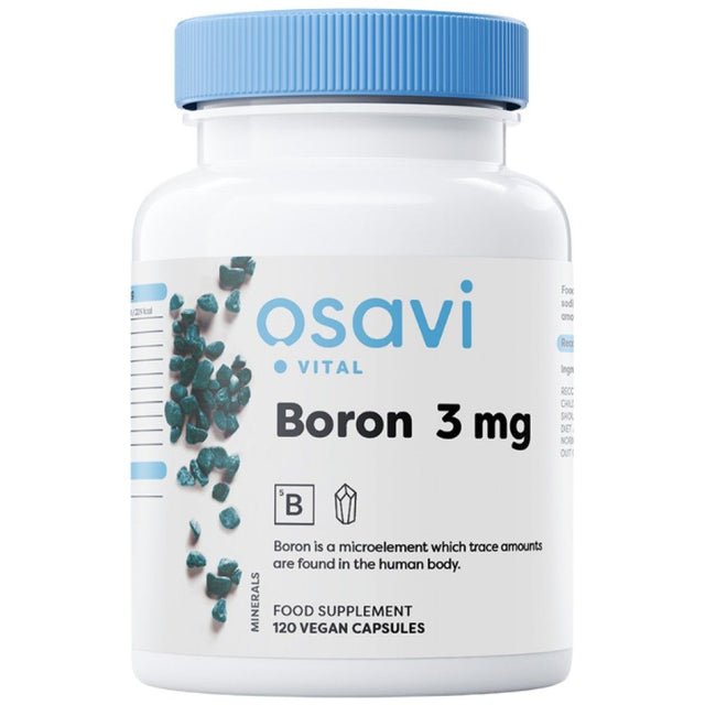 Boron 3 mg - 120 капсули  Osavi - Nutra Best Bulgaria