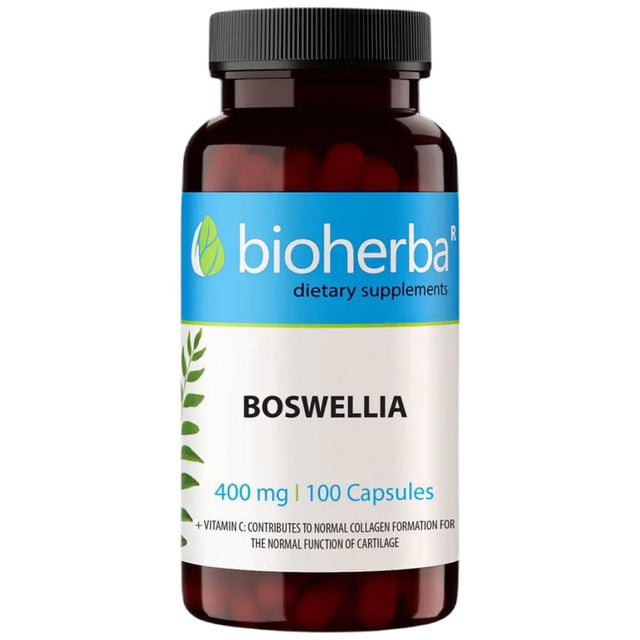 Boswellia 400 mg - 100 капсули  Bioherba - Nutra Best Bulgaria