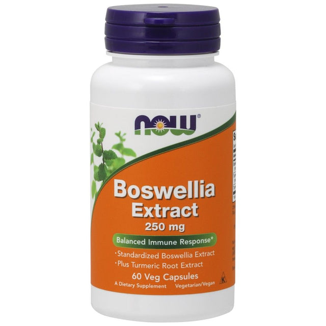 Boswellia Extract 250 mg - 60 капсули  NOW Foods - Nutra Best Bulgaria