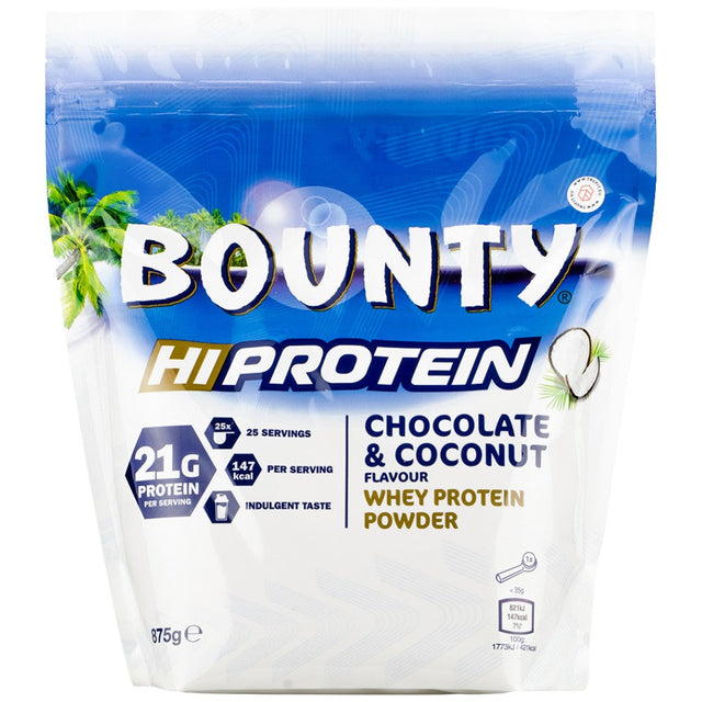 Bounty HiProtein Whey - 875 грама  Snickers and Mars - Nutra Best Bulgaria