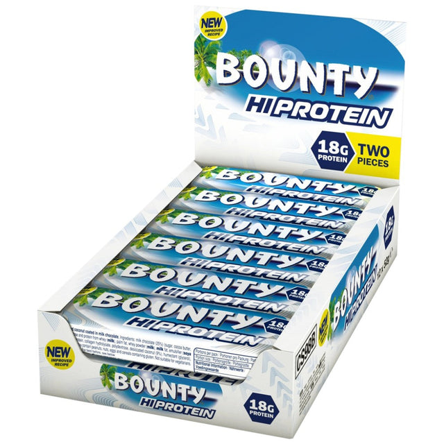 Bounty Protein Bar - 12 x 52 грама  Snickers and Mars - Nutra Best Bulgaria