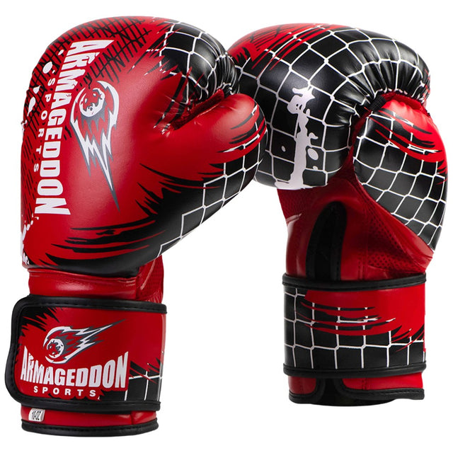 Boxing Gloves - Red  ARMAGEDDON - Nutra Best Bulgaria