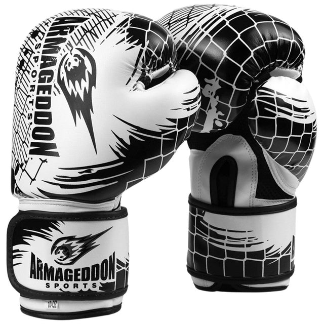 Boxing Gloves - White  ARMAGEDDON - Nutra Best Bulgaria