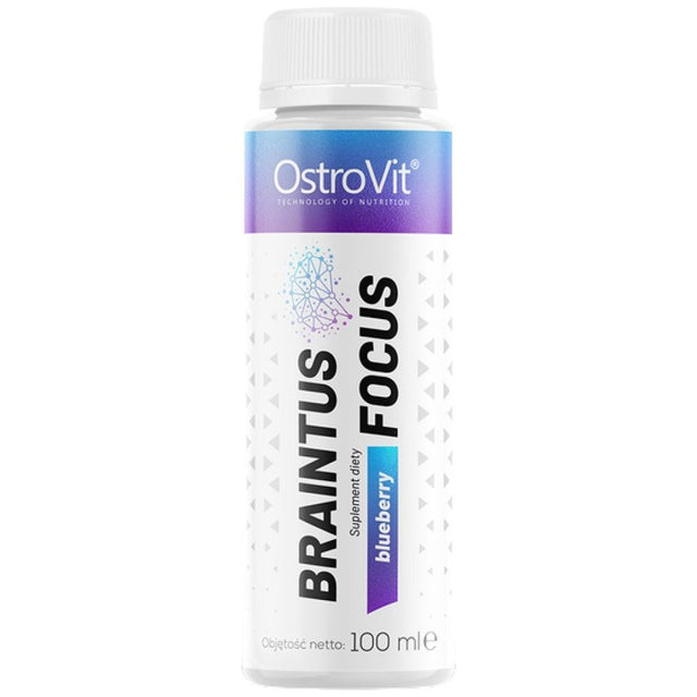 Braintus Focus Shot | Energy & Brain Support - 100 мл  OstroVit - Nutra Best Bulgaria
