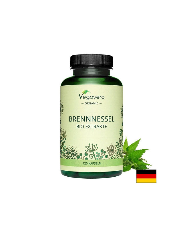 Екстракт от Био коприва - Brennnessel Bio Extrakte, 120 капсули Vegavero  Vegavero - Nutra Best Bulgaria