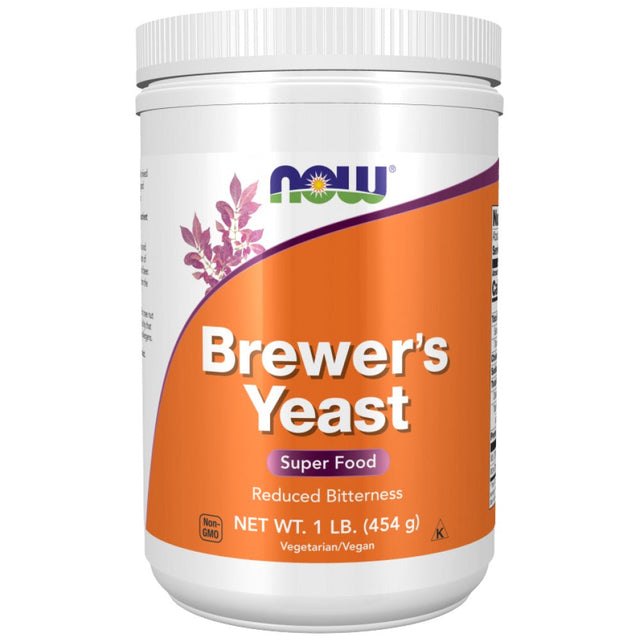 Brewer's Yeast Powder - 454 грама  NOW Foods - Nutra Best Bulgaria