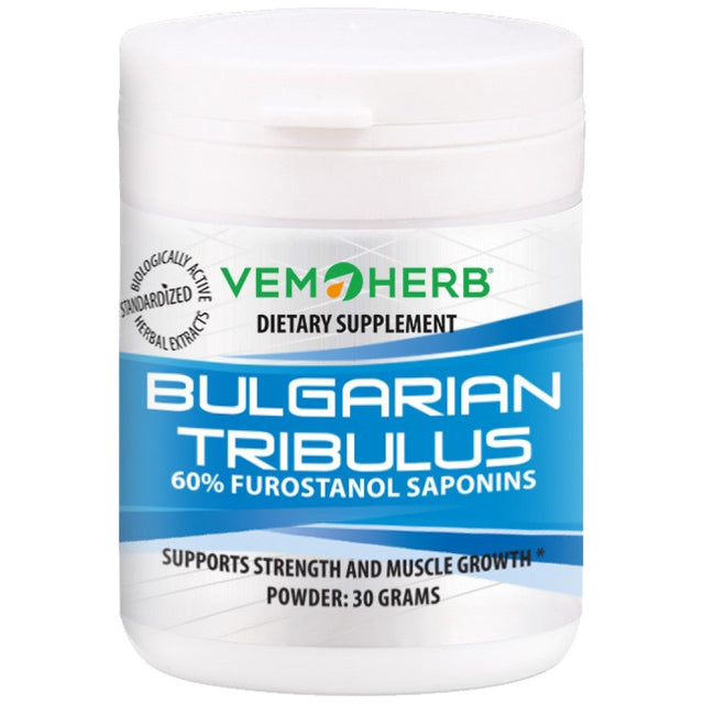 Bulgarian Tribulus / Powder - 30 грама  VemoHerb - Nutra Best Bulgaria