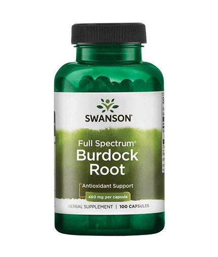 Burdock Root 460 mg - 100 капсули  Swanson - Nutra Best Bulgaria