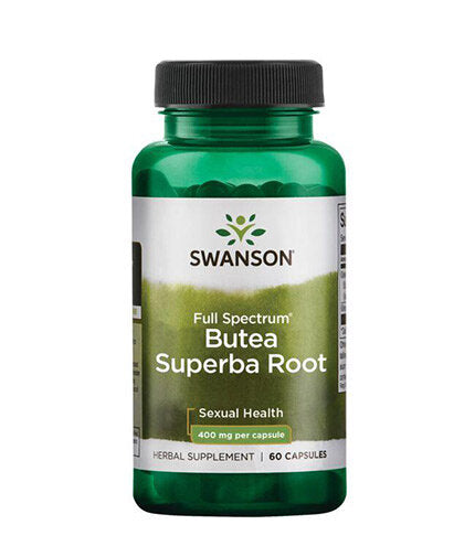 Butea Superba Корен – Пълен Спектър Естествени Активни Вещества 400 mg, 60 капсули  Swanson - Nutra Best Bulgaria
