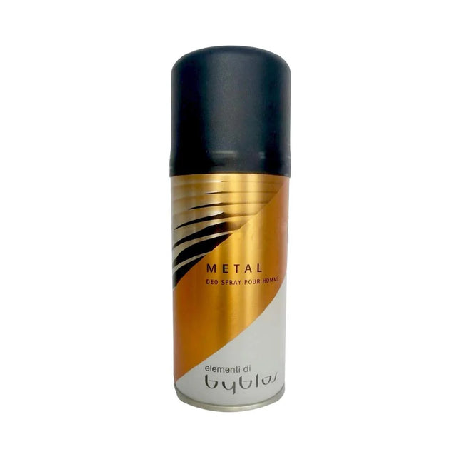 Byblos, Metal, Anti-Perspirant, Deodorant Spray, For Men, 150 ml  Byblos - Nutra Best Bulgaria